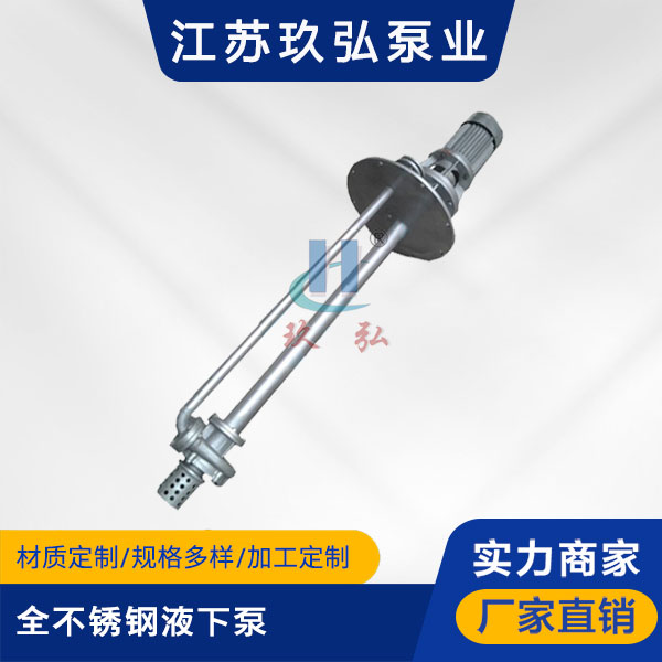 FYB全不鏽(xiù)鋼液下泵(圖(tú)1) FYB全不鏽鋼(gāng)液下泵(圖1)