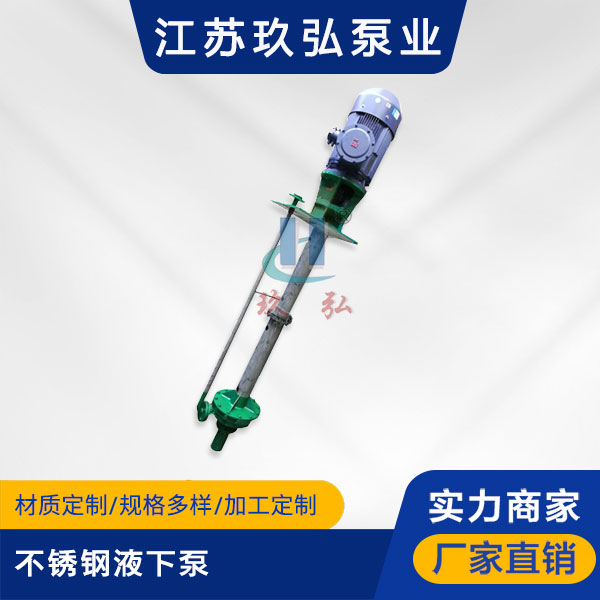 FY型不鏽鋼液下泵(圖1) FY型不鏽鋼液下泵(圖(tú)1)