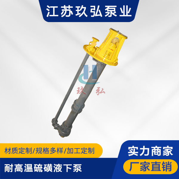 LHY耐高溫硫磺液下泵(圖1) LHY耐高(gāo)溫硫磺液下泵(圖1)