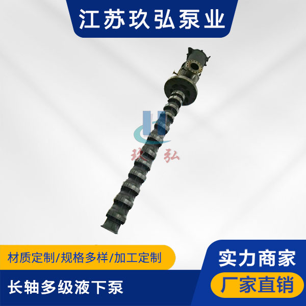 HLC長軸多級液下泵(bèng)(圖1) HLC長軸多級液下泵(圖1)