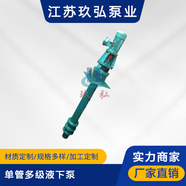 DLY-II單管多(duō)級液下泵(圖1) DLY-II單管(guǎn)多級液下泵(圖1)