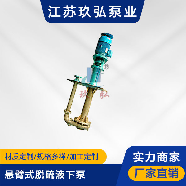 PLC懸臂式(shì)脫硫液下(xià)泵(圖1) PLC懸臂式脫硫液下泵(圖1)