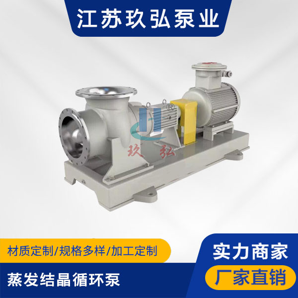 FJX蒸發結晶循環泵(圖1) FJX蒸發結晶(jīng)循環泵(圖1)