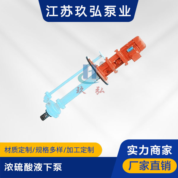 GBY濃硫酸液下泵(圖1) GBY濃硫酸液(yè)下泵(圖1)
