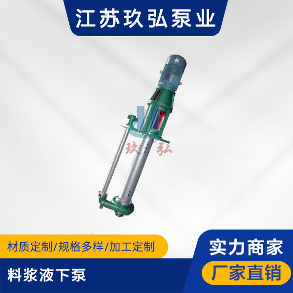 LJYA料漿(jiāng)液下泵(圖1) LJYA料(liào)漿液(yè)下泵(圖1)