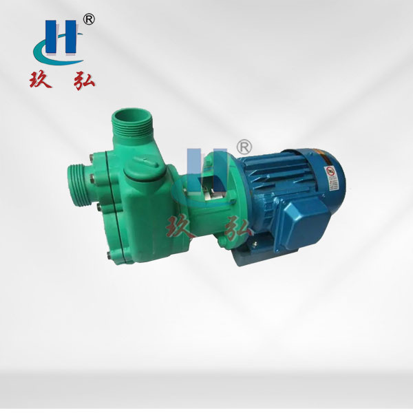 102小（xiǎo）型化工氟塑料自吸泵