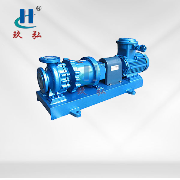 HCGF襯氟耐高（gāo）溫耐顆粒磁力泵（bèng）